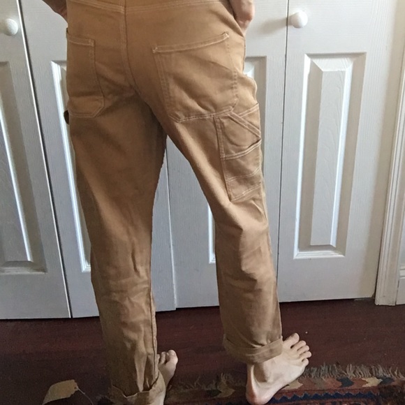 Men’s Bershka 28x32 Gold Trousers - Picture 2 of 5